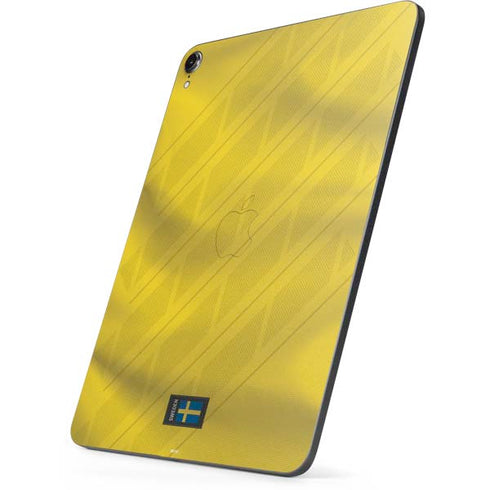 Sweden Soccer Flag Apple iPad Pro Skin